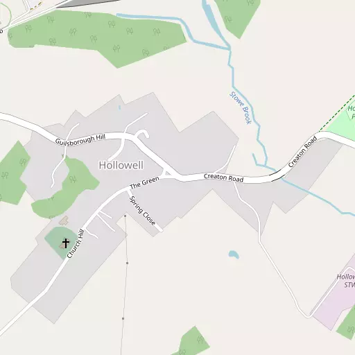 Map of Hollowell