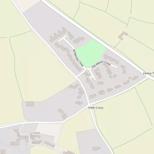 Map of Holne Turn