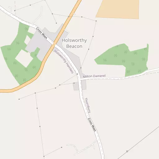 Map of Holsworthy Beacon