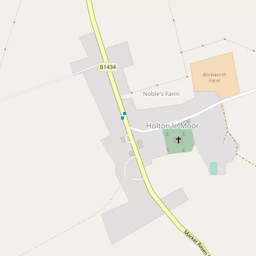Map of Holton le Moor