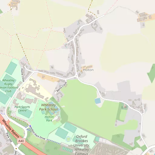 Map of Holton