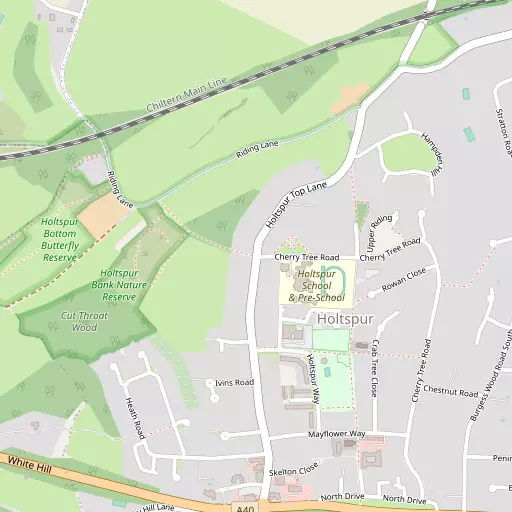 Map of Holtspur