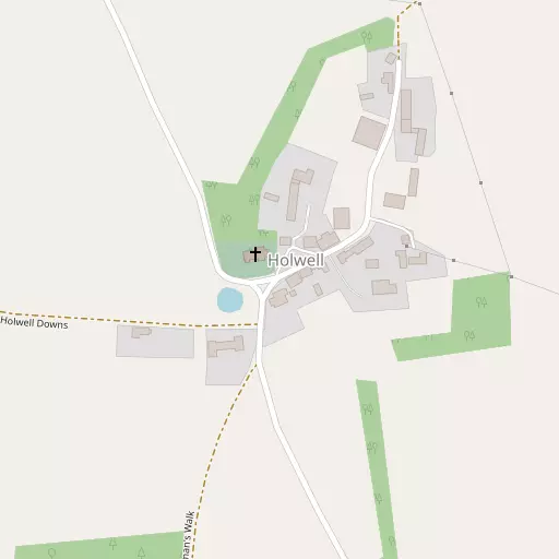 Map of Holwell