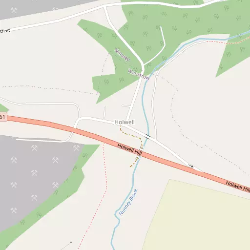 Map of Holwell