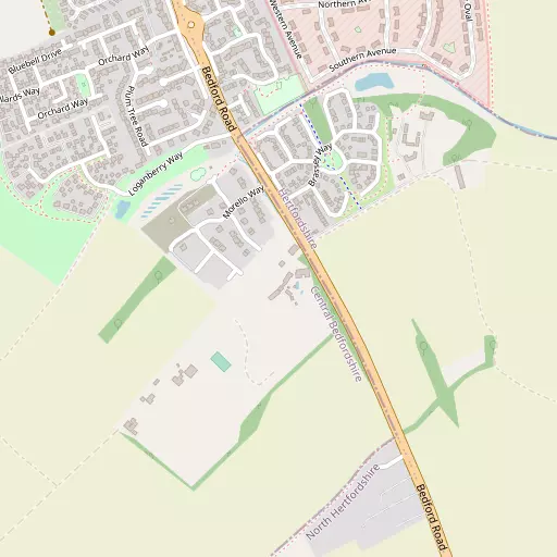 Map of Holwellbury