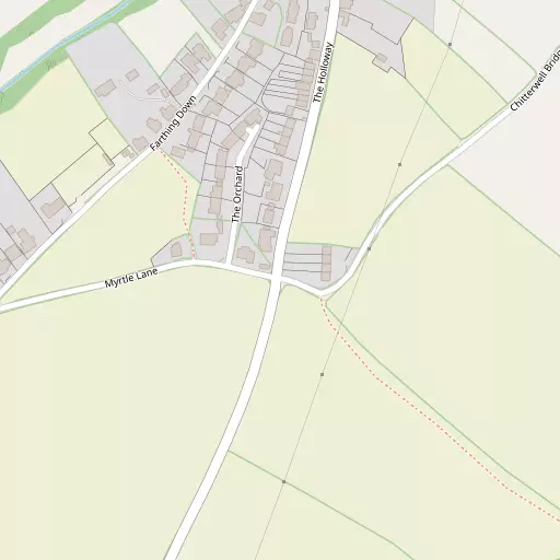 Map of Holywell Lake