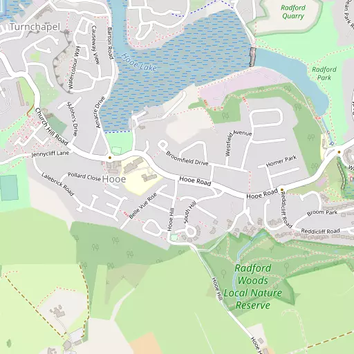 Map of Hooe