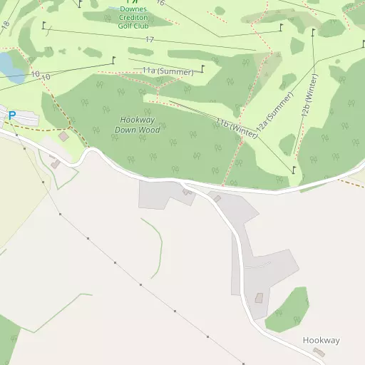 Map of Hookway