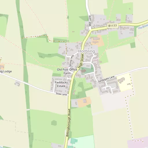 Map of Horbling