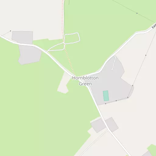 Map of Hornblotton Green