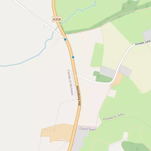 Map of Hornsbury