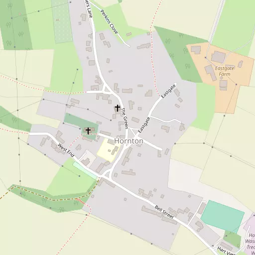 Map of Hornton