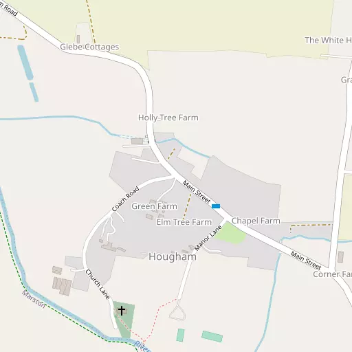 Map of Hougham