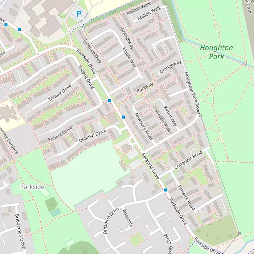Map of Houghton Park