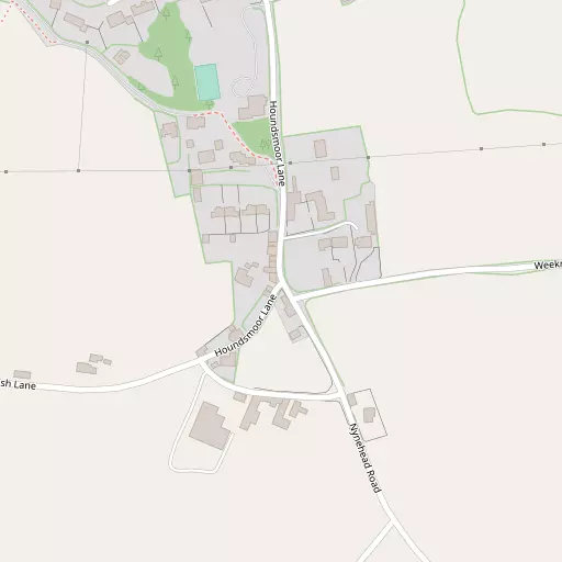 Map of Houndsmoor