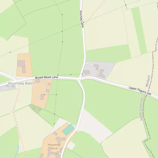 Map of Hounsley Batch