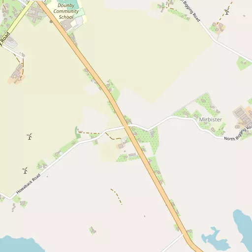 Map of Hourston