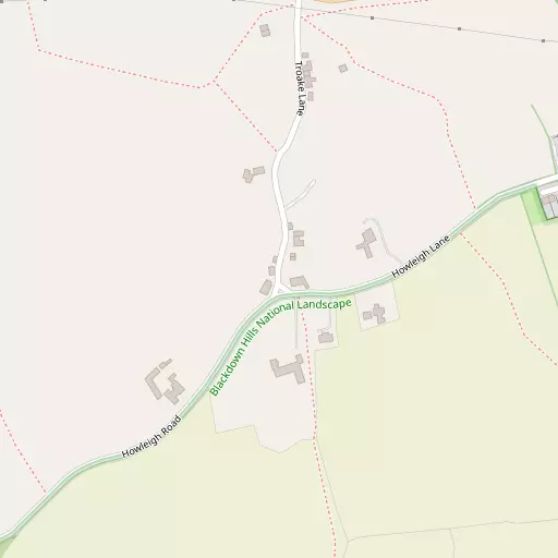 Map of Howleigh