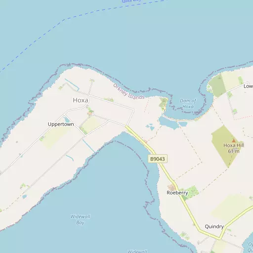 Map of Hoxa