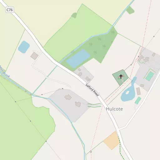 Map of Hulcote