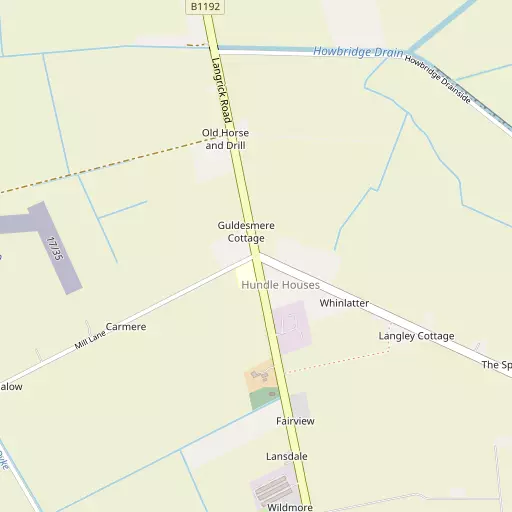 Map of Hundle Houses