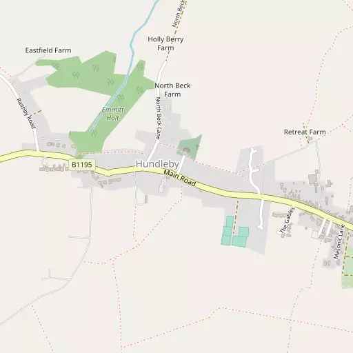 Map of Hundleby