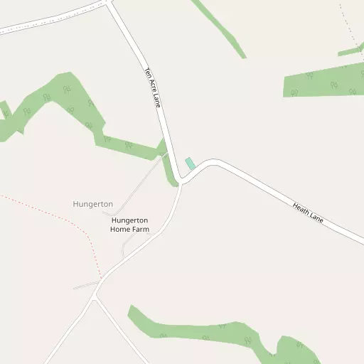 Map of Hungerton