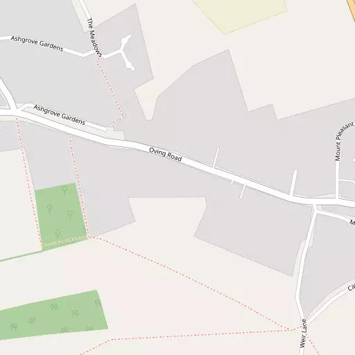 Map of Hunters Yard