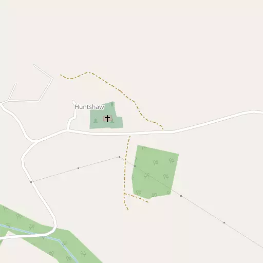 Map of Huntshaw