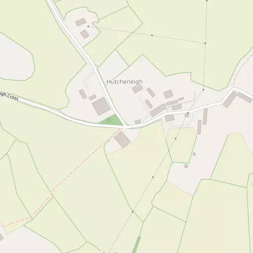 Map of Hutcherleigh
