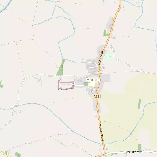 Map of Huttoft