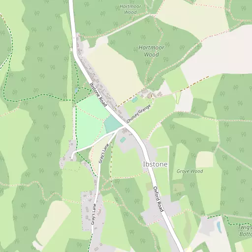 Map of Ibstone