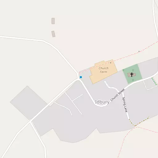 Map of Idbury