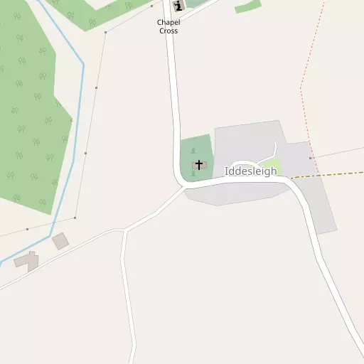 Map of Iddesleigh