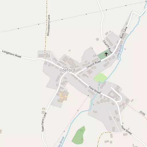 Map of Ideford
