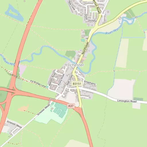 Map of Ilchester