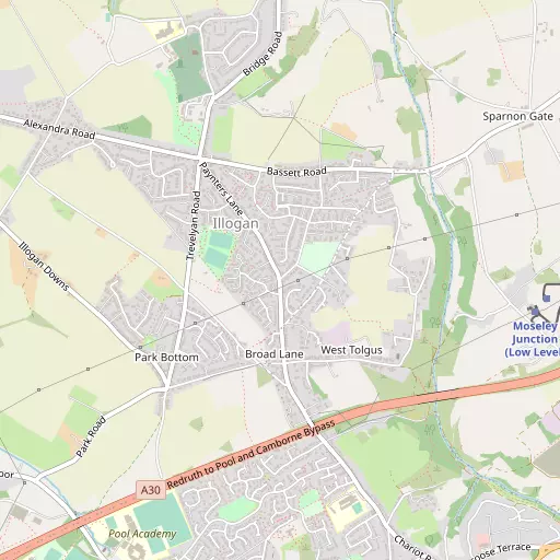 Map of Illogan