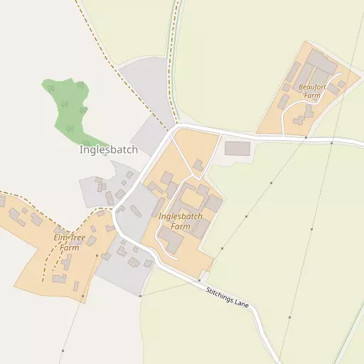 Map of Inglesbatch