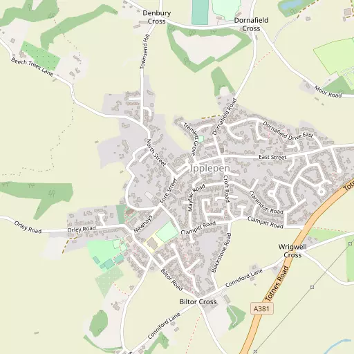 Map of Ipplepen