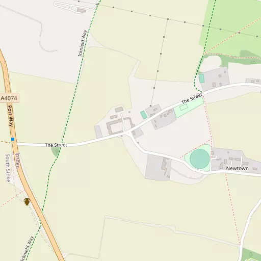 Map of Ipsden