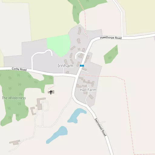 Map of Irnham
