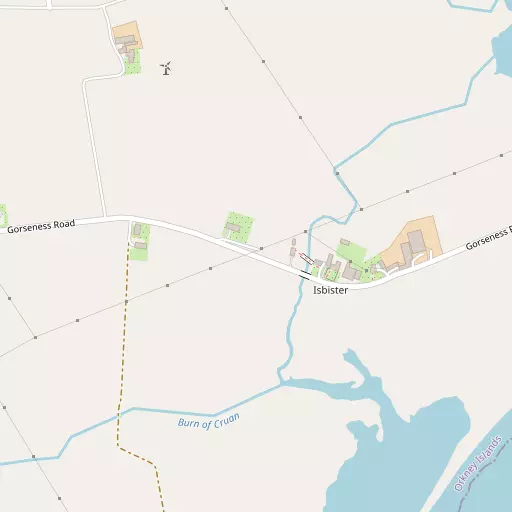 Map of Isbister