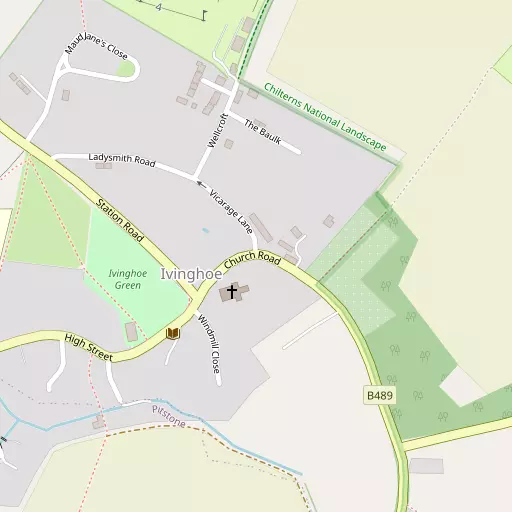 Map of Ivinghoe