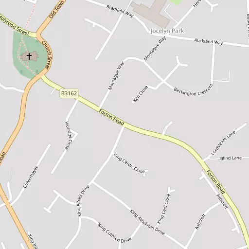 Map of Jocelyn Park