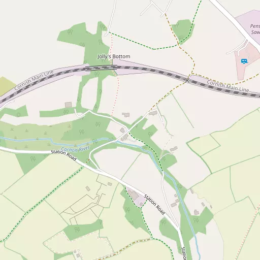 Map of Jolly's Bottom