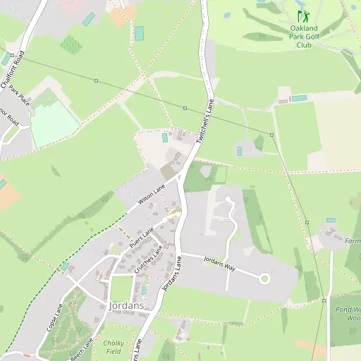 Map of Jordans