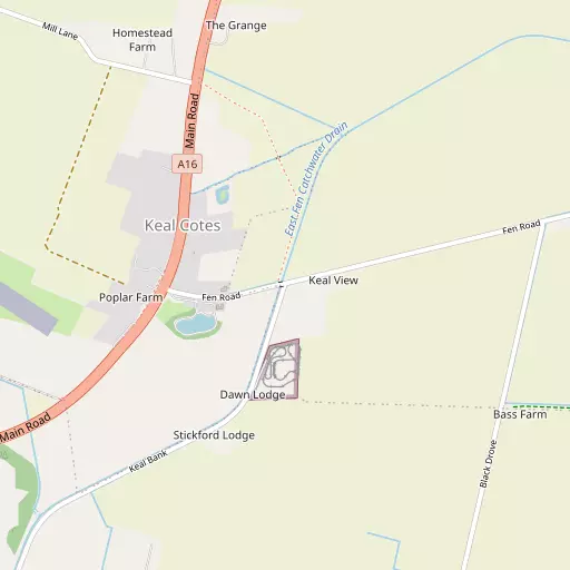Map of Keal Cotes