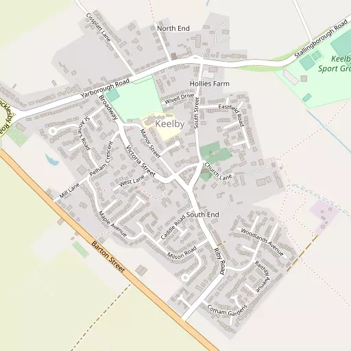 Map of Keelby