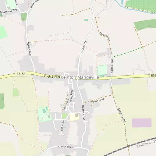 Map of Keinton Mandeville