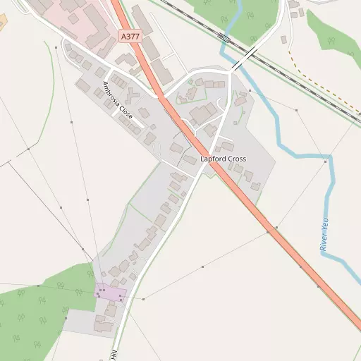 Map of Kelland Court